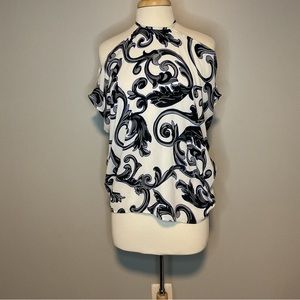 Express Sleeveless Shoulder Off Blouse Top Sz xs